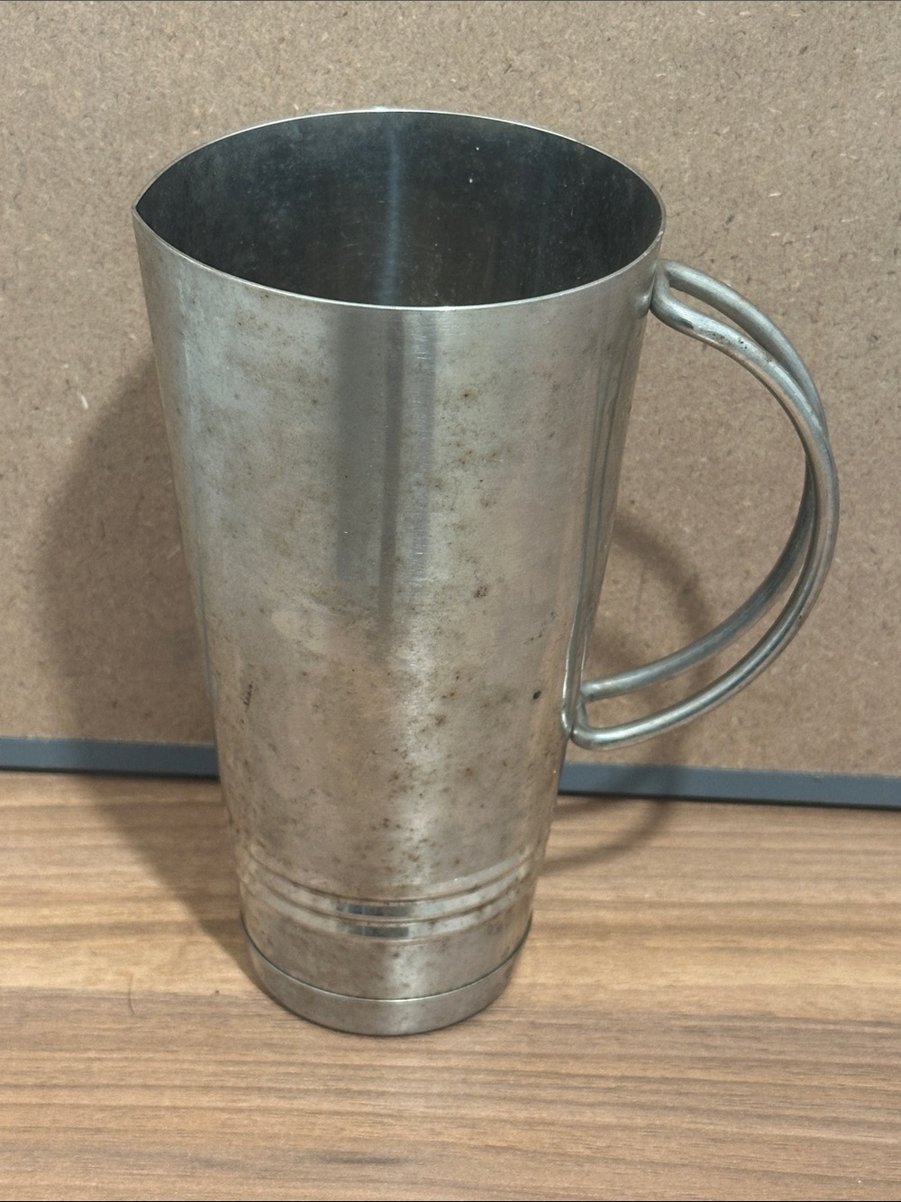 Classic Stainless Steel Tall Mug - Silver